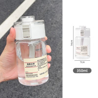 ราคา TH กระบอกน้ำMUJI กระบอกน้ำGood luck ขวดน้ำพลาสติกพกพา พกไปออกกำลังกาย ดื่มระหว่างวัน พกพาเดินทาง ใส่เครื่องดื่ม (21190161950)