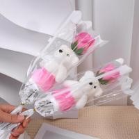 ราคา On Sale 5Pcs หมีสบู่ดอกกุหลาบดอกไม้ประดิษฐ์กุหลาบวันแม่วันวาเลนไทน์วันเกิดเซ็ตสบู่ของขวัญดอกไม้หมีดอกกุหลาบ (21266919533)