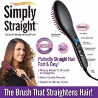 ราคา แปรงหวีผมตรงไฟฟ้าผมตรงใน Simply Straight ใหม่ 2 in 1 หวีแปรงไฟฟ้า ยืดผมตรง เซรามิค ระบบดิจิตอล (20994425106)