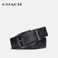 ราคา COACH เข็มขัดผู้ชายรุ่น Wide Harness Cut To Size Reversible Belt In Signature Canvas สีหลากสี 64077 CQ BK42 (2699950341)
