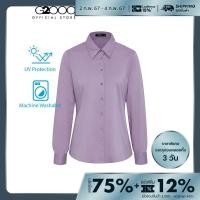 ราคา G2000 เสื้อเชิ้ตแขนยาวแบบทางการผู้หญิง ทรงสลิมฟิต SLIM FIT รุ่น 3622308384 PURPLE (20444958041)