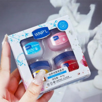 ราคา sara77shop เซตลิป Vaseline Hanboli 4 กระปุก ลิปบำรุงริมฝีปาก ช่วยฟื้นบำรุงริมฝีปากให้นุ่มอม ชมพู (21015722046)