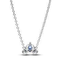ราคา Pandora Disney Cinderella sterling silver collier with fancy light blue and clear cubic zirconia เซตสร้อยคอ สร้อยคอแพนดอร่า สร้อยคอ แพนดอร่า สร้อยคอสีเงิน (21161369419)