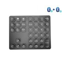 ราคา JOMAA Numeric keyboard 36keys Bluetooth Numeric Keypad Wireless Rechargeable Numpad Keyboard Ultra Thin Number Keyboard for iPad Laptop Android Ios MAC Windows (19407303703)