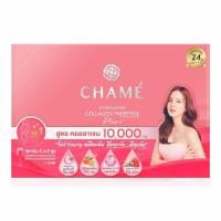 ราคา Chame Collagen Plus 10000 mg ชาเม่ คอลลาเจน พลัส จำนวน 30 ซอง กล่องใหญ่ (16528239844)