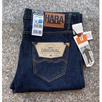 ราคา ราคาพิเศษ Hara ด้ายทอง 13 ออนซ์ สียีนส์ ขากระบอก ผ้าไม่ยืด ของแท้ (14080253300)