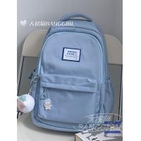 ราคา Backpack Mens Simple Ins Schoolbag Womens Large Capacity Senior high school Student Junior High School Student Schoolbag Computer Backpack Women (20874341672)