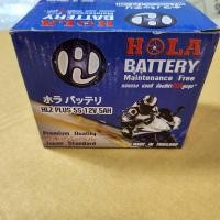 ราคา แบตเตอรี่ HOLA 12V5A Wave Click Fino Mioใหม่ Dream supercub แบตเตอรี่ 12v (21037193485)