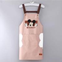 ราคา ผ้ากันเปื้อนกันน้ำmickey poohเนื้อผ้าผ้าดี เเบบสวมคอตัวHมีกระเป๋าหน้าเเละผ้าเช็ดมือ (19176935711)