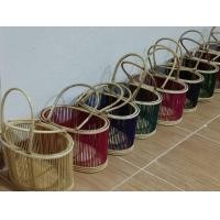 ราคา โครงกระเป๋า ทรงรี ไซส์S พร้อมฝาปิด หวายเทียม (20897996901)