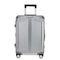 ราคา SAMSONITE กระเป๋าเดินทางล้อลากอลูมิเนียม 20 นิ้ว รุ่น LITE BOX ALU SPINNER 55 20 แบบเฟรมล็อก (21124864108)