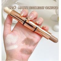 ราคา ไฮไลท์2สีและคอนทัวร์ที่ไฮไลท์แต่งหน้าคอนทัวร์แบบแท่งความงามกันน้ำ (20526097804)