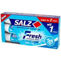 ราคา LeeMart ยาสีฟัน ซอลส์ Salz 3Pcs 140G ซ้อล ยาสีฟัน ซอล รุ่น เฟรช แพค 2 แถม 1 ขนาด 140 กรัม 3 หลอด (18625390547)