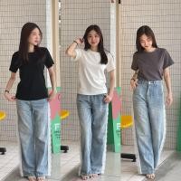 ราคา basic tee เสื้อยืดผ้านิ่ม (21018825098)