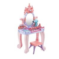 ราคา Honeybabytoys พร้อมส่ง โต๊ะเครื่องแป้งเจ้าหญิง ของเล่นเครื่องสำอางแต่งหน้า เปียโนอิเล็กทรอนิกส์ โต๊ะเครื่องแป้งเด็ก ของเล่นแต่งหน้า โต๊ะเจ้าหญิง (21300287064)