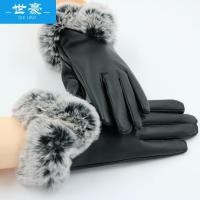 ราคา ถุงมือกันหนาวผู้หญิง ทัชสกรีนบุขน ส่งจากไทย (20513573277)