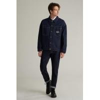 ราคา Mc jeans เสื้อแจ็คเก็ตยีนส์ทรงโอเวอร์ไซส์ ผู้ชาย แขนยาว MJAZ048 (20795424281)