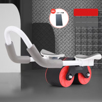 ราคา Meigoo บริหารหน้าท้อง ลูกกลิ้งฟิตเนส AB Wheel ล้อออกกำลังกาย แบบล้อคู่ ฟรีแผ่นรองเข่า Starter Wheel บริหารหน้าท้อง (21159321997)