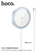 ราคา HOCO รุ่นCW53 แท่นชาร์จไร้สาย 15W การชาร์จแบบแม่เหล็ก สายยาว1 5เมตร สำหรับ มือถือ หูฟังไร้สาย นาฬิกา Wireless Fast Charge พกพา ง่าย (21209410682)