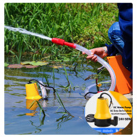 ราคา จัดส่งจากกรุงเทพฯ ปั๊มน้ำ DC ปั๊มแช่ 12V ปั๊มจุ่ม 60W ปั๊มแบตเตอรี่ 12V 24V DC Submersible Water Pump แรงดันสูง ท่อ 1นิ้ว แกนทองแดง ปั๊มน้ำไดโว่แบตเตอรี่ ปั๊มน้ำบาดาล (15002685551)