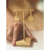 ราคา GIRI VINTAGE golden unicorn Earrings GV10016 (20970475455)