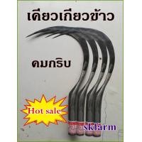 ราคา เคียวเกี่ยวข้าว เคียวเกี่ยวหญ้า ขนาด 13นิ้ว เคียวเกี่ยวข้าวด้ามเหล็กผลิตจากเหล็กกล้าคุณภาพดี คมเป็นฟันเลื่อย คมทนนาน (14988179490)