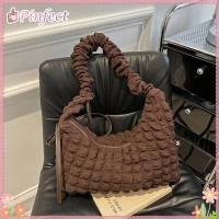 ราคา Pinfect กระเป๋าสะพายข้าง สไตล์เกาหลี ใต้วงแขน สําหรับผู้หญิง จุของได้เยอะ กระเป๋าถือผู้หญิงกระเป๋าย่ามน่ารักใบมีจีบกระเป๋าหิ้วความจุมากผ้านุ่มกระเป๋าสะพายข้างถุงช้อปปิ้งผ้า (20982965714)