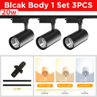ราคา ไฟแทรคไลท์ Led track light ไฟติดเพดาน ไฟรางทำจากอลูมิเนียม12W 20W 30W 40W ไฟติดตาม ไฟแต่งร้านสวยๆ ซูเปอร์มาร์เก็ต ห้องนั่งเล่นและร้านขายเสื (20629068894)