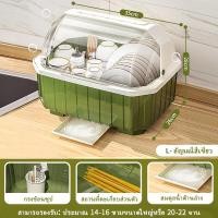 ราคา KAGK ที่คว่ำจาน ที่คว่ำชามจาน ที่วางจานชาม ที่เก็บจาน ที่วางจาน ที่คว่ำจานมีฝาปิด กล่องใส่จานชาม กล่องใส่จาน กันฝุ่นละออง กันแมลง (21150504797)