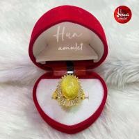 ราคา F62 แหวนไหมทองล้อมเพชร cz ปรับขนาดได้ ชุบทอง 24 K ใส่สวย (21199308758)