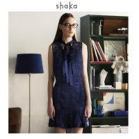 ราคา Shaka AW 17 Emoji Burnout Boucle Mini Skirt กระโปรงสั้นผ้าซาติน SK A171203 (21101845623)