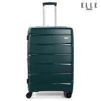 ราคา ELLE Travel Samson Collection วัสดุ 100 PP Polypropylene กระเป๋าเดินทางขนาด 28 นิ้ว ระบบซิปคู่นิรภัยและซิปขยาย ล้อหมุน360 คันชักอะลูมิเนียมปรับระดับสูงต่ำได้ (20470038851)