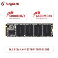 ราคา Kingbank KP260 SSD Gen4x4ความเร็วสูง5000MBs 2TB 1TB 512GB M 2 2280 SSD NVMe1 4 M2 Solid State Drive ภายในสำหรับแล็ปท็อปเดสก์ท็อป (21171074740)