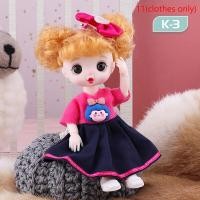 ราคา newdv2 New Mini 16cm 13 Movable Joint Girl Baby Doll With 3D Eyes Beautiful DIY Toy (17115286864)