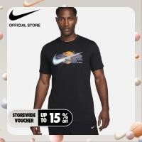 ราคา Nike Mens JDI Swoosh P2 Tee Black (20557280024)