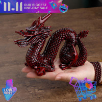 ราคา Lowest price Refreshing มังกรสีทองนำโชคดี1ชิ้นรูปปั้นมังกรทองสิบสองรูปปั้นสัตว์รูปปั้นตกแต่งเดสก์ท็อป (20427585848)