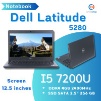 ราคา NOTEBOOK โน๊ตบุ๊ค DELL LATITUDE 5280 I5 7200U GEN 7 จอ 12 5 นิ้ว P13398 (21017084576)