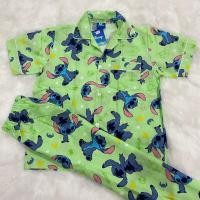 ราคา Stitch ชุดนอนเด็ก ลายสติช ลายการ์ตูน สติส สำหรับเด็ก 2 12 ปี ลิขสิทธิ์แท้ 100 (15947393960)