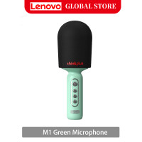 ราคา Lenovo M1 Portable Bluetooth Karaoke DJ Microphone Handheld Microphone Wireless Professional Speaker Home KTV (21165649377)
