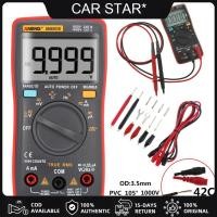 ราคา COD Available ANENG AN8008 Digital Multimeter 9999 counts True RMS Square Wave Backlight AC DC Voltage Ammeter Current Ohm Auto Manual other (19997940541)