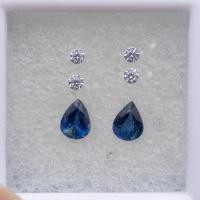 ราคา พลอยไพลินบางกะจะจันทบุรี BLUE SAPPHIRE น้ำหนัก 0 89 กะรัต ขนาด 5 x 4 x 3 มิล พลอยแท้จากบ่อบางกะจะ จันทบุรี ประเทศไทย (20832579244)