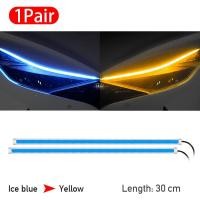 ราคา 2 เส้น ไฟวิ่ง led ไฟวิ่งกลางวันสองสี ไฟเลี้ยว ไฟสัญญาณ 12V ไฟเลี้ยววิ่ง led (6134674946)