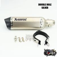 ราคา ATAKA ปลายท่อ AKRAPOVIC 14นิ้ว แต่งปลาย2รู (19561220542)