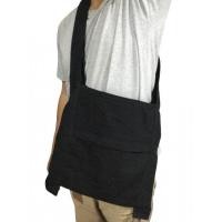 ราคา กระเป๋าผ้าฝ้ายสีดำ ย่ามสะพายไหล่สีเขียวขี้ม้า กระเป๋าสพายชาย กระเป๋าลดโลกร้อน พร้อมส่ง (21072274501)