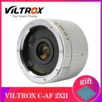 ราคา VILTROX C AF 2XII AF โฟกัสอัตโนมัติเลนส์ปรับระยะไกลขยาย Extender Canon EF Mount เลนส์ 7D 6D 7DII 80D 5D2 5D3 5DS 5DSR 1D Mark I II III IV 1DS Mark I II III 1DX DSLR Camera (677608435)