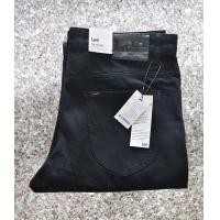 ราคา ป้าย36 วัดจริง 36 LEE New Chicago ยีนส์ผู้ชาย ขากระบอกใหญ่ สีดำล้วน ผ้าไม่ยืด เอวกลาง เป้าซิป ใส่สบาย ของแท้จากช็อป (20851219278)