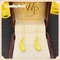 ราคา สร้อยคอ18kอิตาลีแท้สร้อยทองแท้ สร้อยคอจี้ ขนนกทองคำแท้ 99 9 น้ำหนักทอง 0 5 กรัม สินคเก็บเงินปลายทางได้ (21179305942)