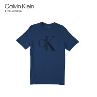 ราคา CALVIN KLEIN เสื้อยืดคอกลมผู้ชาย ทรง Regular รุ่น 40QC834 CKO สีกรม (21302460849)