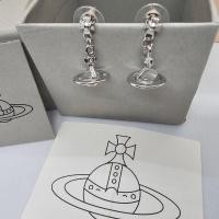 ราคา Vivienne Westwood Saturn Earrings ต่างหูวิเวียน เวสวู๊ด อะไหล่ทอง จี้ดาวเสาร์ บอลคริสตัล (20688511823)