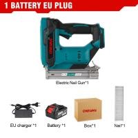 ราคา จัดส่งจากกรุงเทพฯ 588VF ปืนยิงตะปูไฟฟ้า Makita F10 F15 F20 F25 F30 แบตเตอรี่ลิเธียม 18V แบบชาร์จได้ปืนยิงตะปูไฟฟ้าสำหรับตกแต่งงานไม้ปืนยิงตะปูลม (20825685009)